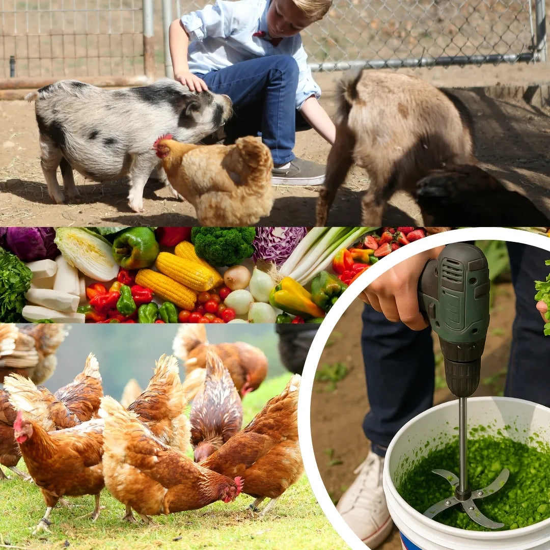 CORTAAGRO® PICADOR DE VERDURAS Y HIERBAS PARA TALADRO