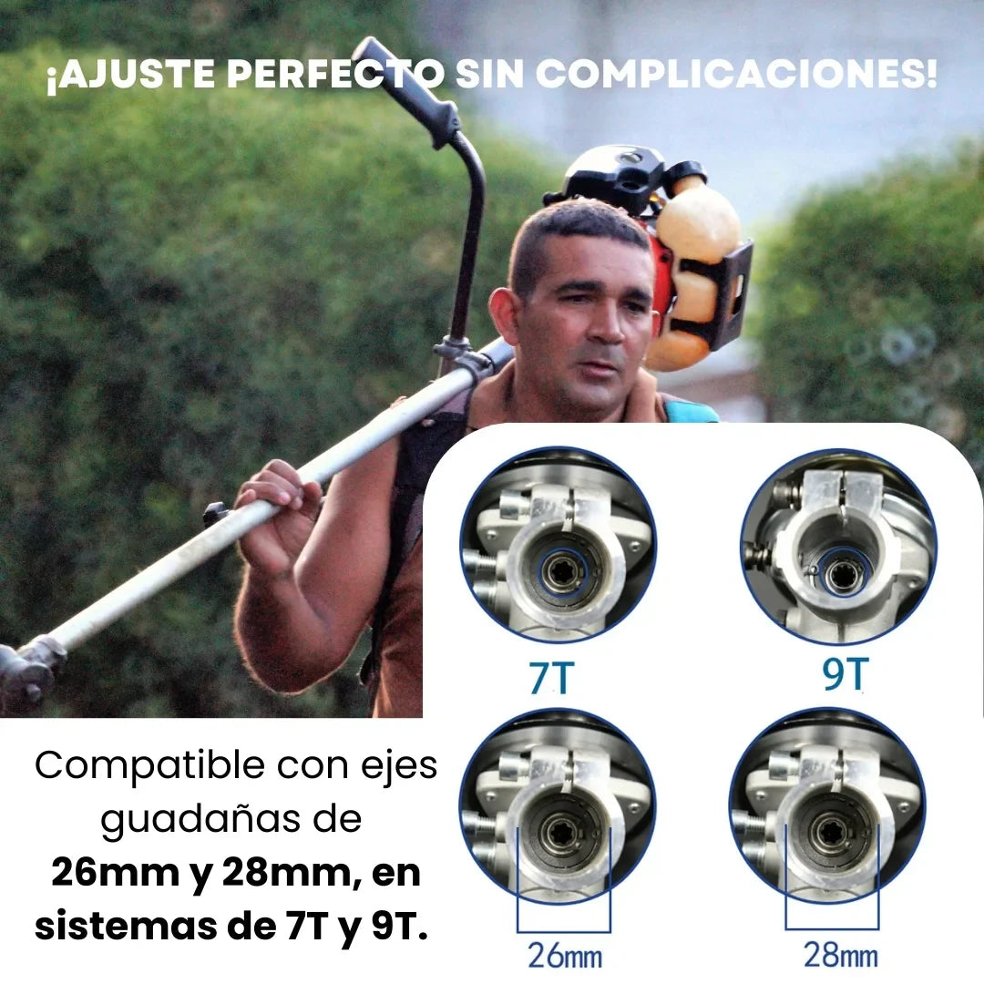 GRAMAROD® RUEDA PARA DESHIERBE, LABRAR Y CORTARCESPED