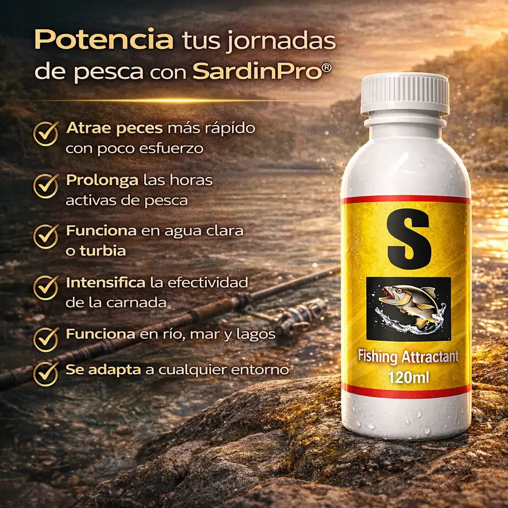 SardinPro® Líquido atrayente para peces 120ML