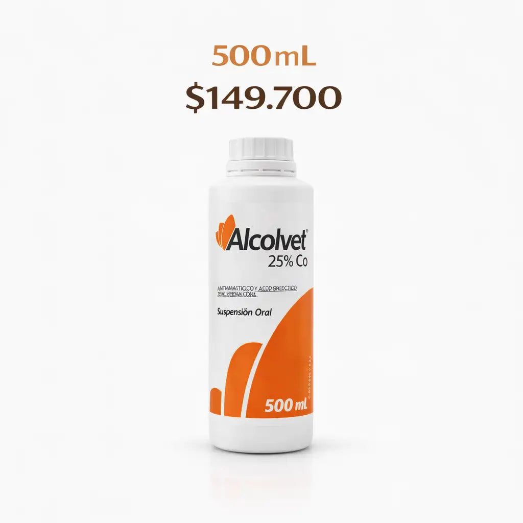 ALCOLVET® Desparasitario oral Albendazol 25% + cobalto B12 para bovinos y ovinos