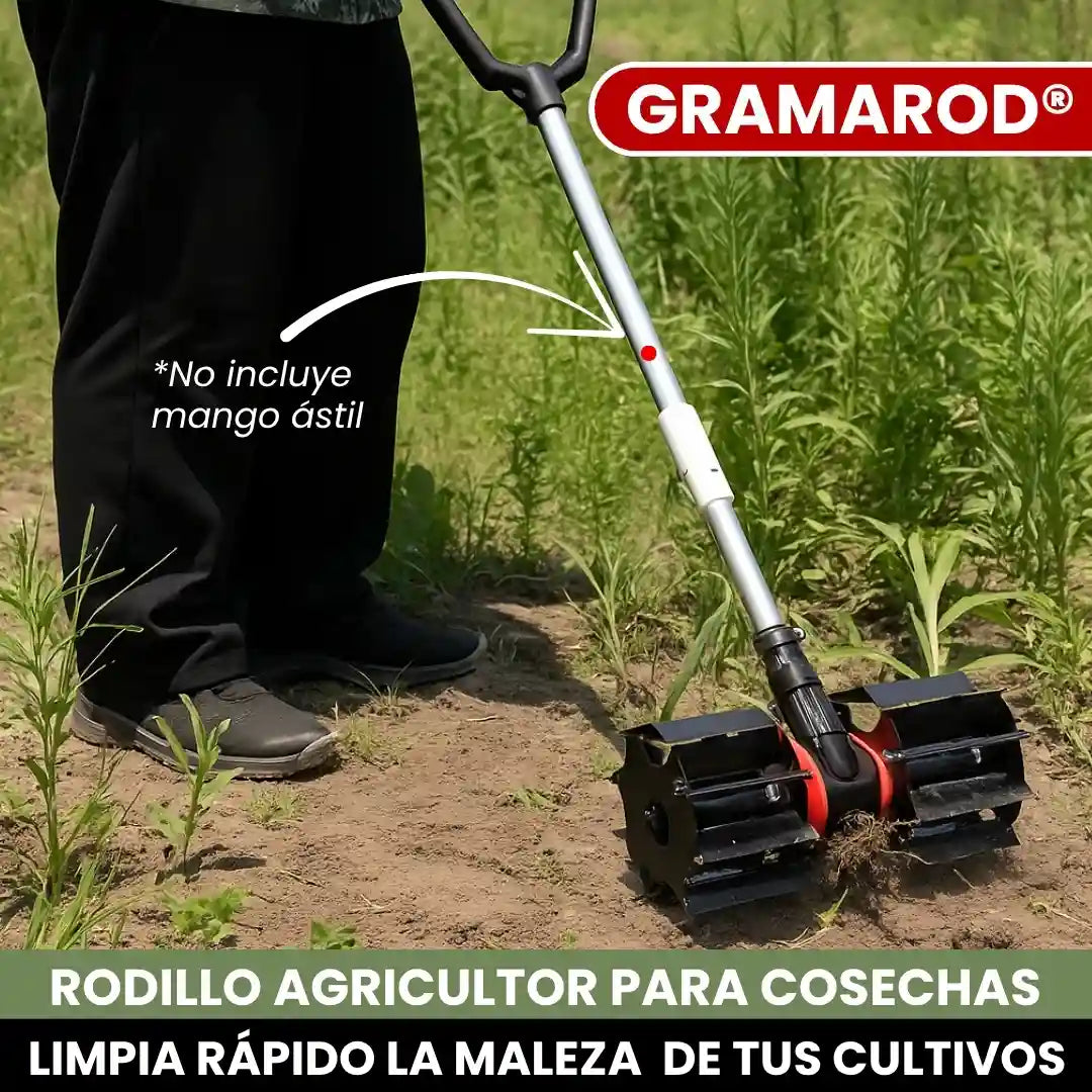 GRAMAROD® RUEDA PARA DESHIERBE, LABRAR Y CORTARCESPED